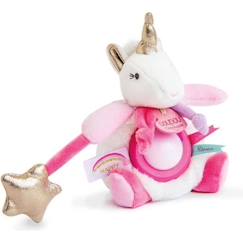 -Veilleuse - DOUDOU ET COMPAGNIE - Lucie la licorne - Rose - Pour Bébé - Dès la naissance