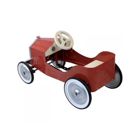 Porteur enfant - VILAC - Grande voiture rouge - Métal et bois naturel - À partir de 3 ans ROUGE 3 - vertbaudet enfant 