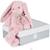 Peluche - HISTOIRE D'OURS - Les Copains Câlins - Lapin rose - 40 cm - Pour bébé fille ROSE 1 - vertbaudet enfant 