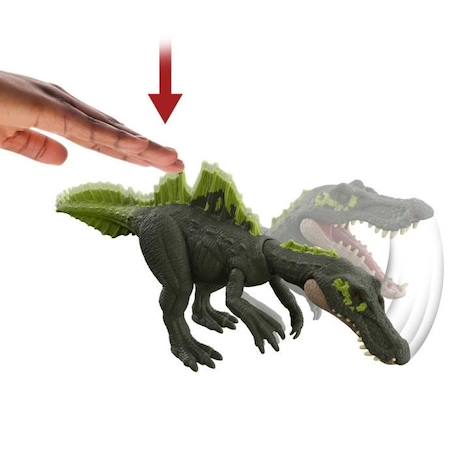 Figurine Jurassic World - MATTEL - Ichthyovenator Sonore - Articulé - 26cm - 4 ans et + BLANC 4 - vertbaudet enfant 
