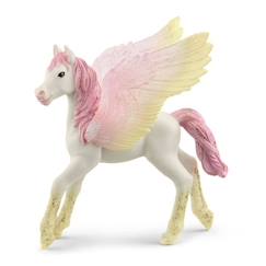 Figurine - SCHLEICH - Bébé Pégase - Bayala - Crinière Rose - Ailé  - vertbaudet enfant