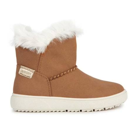 Bottes fille Geox Theleven - whisky - 34 MARRON 1 - vertbaudet enfant 