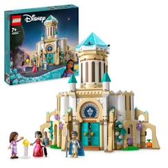 Jouet-Jeux d'imagination-Jeux de construction-LEGO® Disney Wish 43224 Le Château du Roi Magnifico, Jouet Tiré du Film Wish avec Figurine Asha, Dahlia et le Roi Magnifico