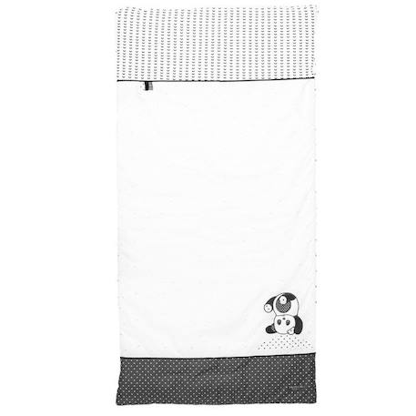 Edredon pour lit bébé en coton - SAUTHON - Chao Chao - 120x60 cm - Blanc - Mixte BLANC 1 - vertbaudet enfant 