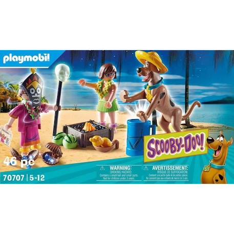 PLAYMOBIL - 70707 - SCOOBY-DOO avec sorcier BLEU 3 - vertbaudet enfant 