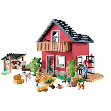 PLAYMOBIL - 71248 - Country La Ferme - Petite ferme - Multicolore - Mixte - A partir de 5 ans BLEU 2 - vertbaudet enfant 