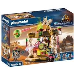 Jouet-Jeux d'imagination-PLAYMOBIL - 70751 - Novelmore - Sal'ahari Sands - Temple des squelettes