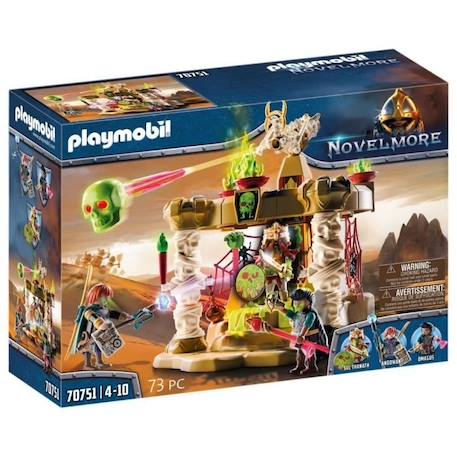 PLAYMOBIL - 70751 - Novelmore - Sal'ahari Sands - Temple des squelettes MARRON 1 - vertbaudet enfant 