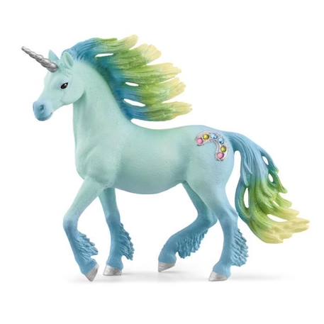 Figurine - SCHLEICH - Licorne Barbe à papa, étalon - Doux pelage - Univers bayala® BEIGE 1 - vertbaudet enfant 