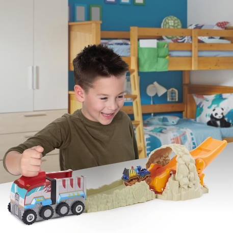 Camion Dino Patroller T-Rex Pat Patrouille - PAW PATROL - Avec véhicule True Metal de Chase BLANC 5 - vertbaudet enfant 