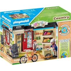 Jouet-Jeux d'imagination-PLAYMOBIL - 71250 - Country La Ferme - Boutique de la ferme