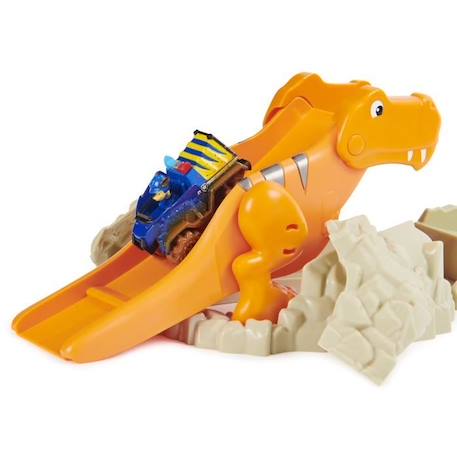 Camion Dino Patroller T-Rex Pat Patrouille - PAW PATROL - Avec véhicule True Metal de Chase BLANC 3 - vertbaudet enfant 