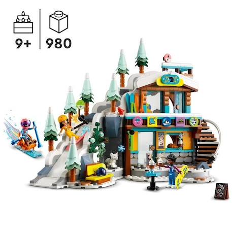 LEGO® Friends 41756 Les Vacances au Ski - Jeu de construction - Cadeau Noël BLEU 2 - vertbaudet enfant 