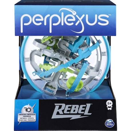 Perplexus - SPIN MASTER - Rebel Rookie - Labyrinthe en 3D jouet hybride - Boule à tourner - Casse-tête BLEU 2 - vertbaudet enfant 