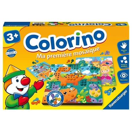 Ravensburger - Colorino Ma première mosaïque BLEU 1 - vertbaudet enfant 