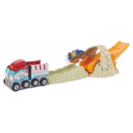 Camion Dino Patroller T-Rex Pat Patrouille - PAW PATROL - Avec véhicule True Metal de Chase BLANC 1 - vertbaudet enfant 