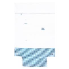 Linge de maison et décoration-Linge de lit bébé-Housse de couette 100x135cm en coton blanc