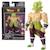 Figurine Dragon Stars - BANDAI - Broly Super Saiyan - 17cm - 16 points d'articulation VERT 1 - vertbaudet enfant 