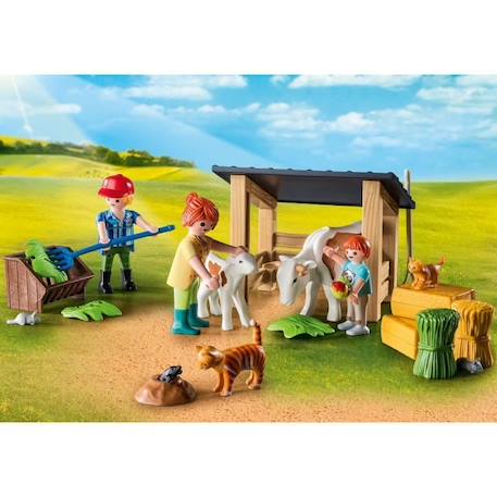 PLAYMOBIL - 71248 - Country La Ferme - Petite ferme - Multicolore - Mixte - A partir de 5 ans BLEU 6 - vertbaudet enfant 