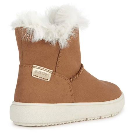 Bottes fille Geox Theleven - whisky - 34 MARRON 4 - vertbaudet enfant 