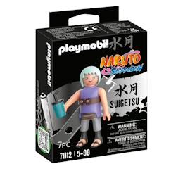 Jouet-PLAYMOBIL - Naruto Shippuden - Suigetsu - Figurine avec épée de Zabuza et gobelet