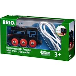 Locomotive rechargeable BRIO World - Ravensburger - Jaune - Mixte dès 3 ans  - vertbaudet enfant