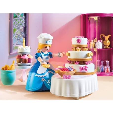 PLAYMOBIL - 70451 - Pâtisserie du palais - Rose et blanc - Plastique - 133 pièces ROSE 4 - vertbaudet enfant 