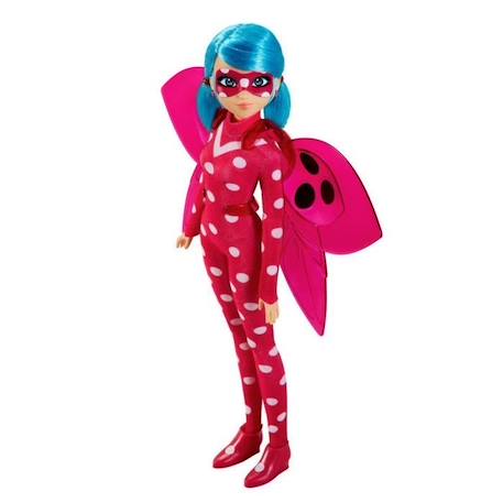 Poupée mannequin articulée BANDAI - Miraculous - Cosmobug - 26 cm ROUGE 4 - vertbaudet enfant 