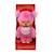 Peluche Monchhichi Frozen Fruit 20 cm - BANDAI - Fourrure rose - Bavoir gourmand - Cadeau enfant ROSE 2 - vertbaudet enfant 