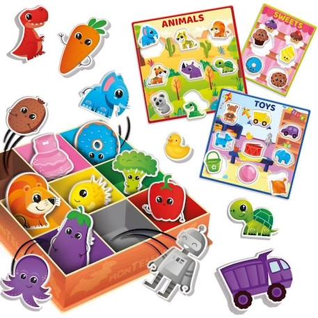 Box Colours - jeux d'apprentissage - basé sur la méthode Montessori - LISCIANI BLEU 2 - vertbaudet enfant 