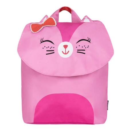 Grand Sac À Dos Chat - Draeger Paris ROSE 1 - vertbaudet enfant 