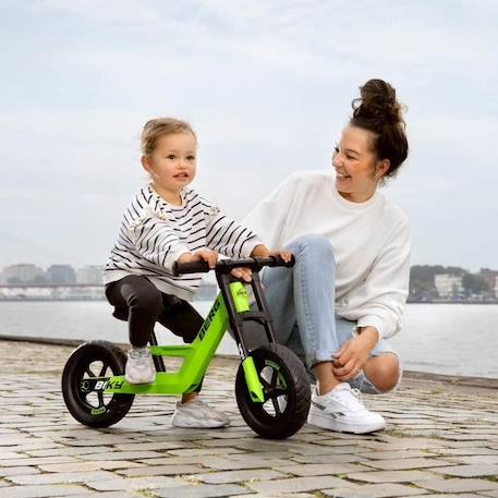 Draisienne Berg - Biky Mini - Vert - Mixte - 24 mois - 2 ans - 83x42x48 - 20 kg - 2 roues - 5 ans VERT 3 - vertbaudet enfant 