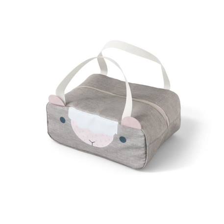 Lunch box - Set Plateau Repas Compartimenté + Sac de Transport - Idéal pour Ecole/Parc - MB Wonder Rose Sheep - MONBENTO ROSE 3 - vertbaudet enfant 