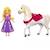 Mini poupée Raiponce et Maximus Disney Princess - 3 ans et + BLANC 1 - vertbaudet enfant 