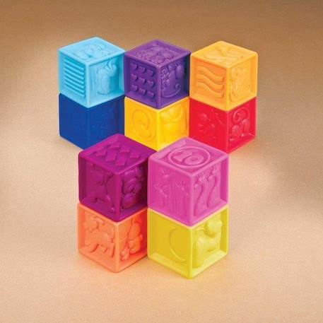 Jouet - B TOYS - Cubes - Orange - Mixte - 0 mois - Naissance ORANGE 1 - vertbaudet enfant 