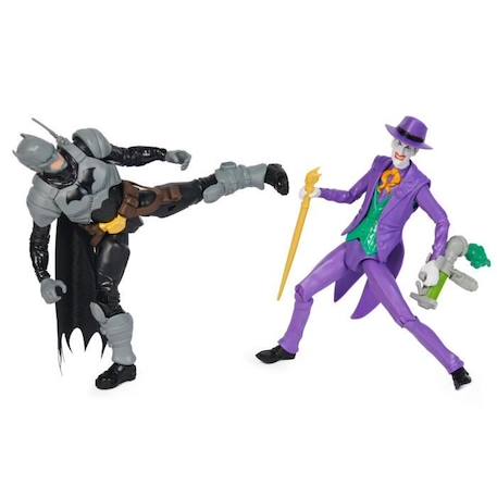 BATMAN - BATTLE PACK Figurine 30 CM Batman VS Le Joker - Batman Adventures BLANC 5 - vertbaudet enfant 