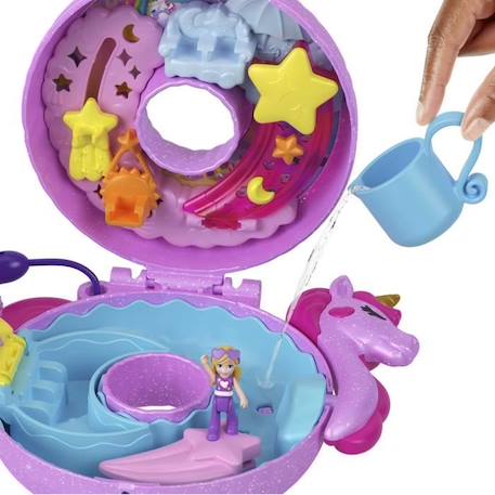 Coffret Bouée Licorne - Polly Pocket - HKV34 - Mini Poupée et Accessoires BLANC 5 - vertbaudet enfant 