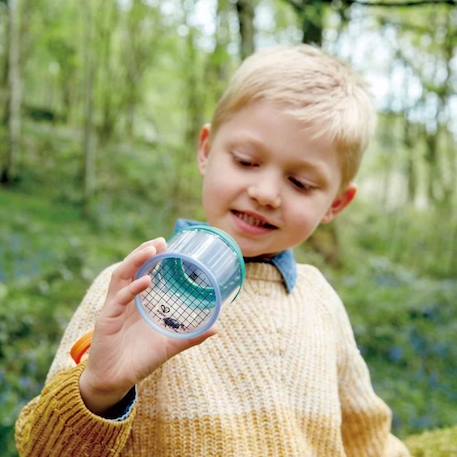 Jeux de plein air en bois - HAPE - Pot à insectes avec loupe - Pour explorateurs scientifiques VERT 2 - vertbaudet enfant 
