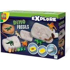 Jouet-Jeux éducatifs-Jeux éléctroniques-Jeu scientifique - Fossiles de dinosaures - SES CREATIVE
