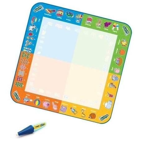 Tapis Aquadoodle 4 couleurs - TOMY - Pour dessiner à l'eau - Mixte - A partir de 18 mois ORANGE 2 - vertbaudet enfant 