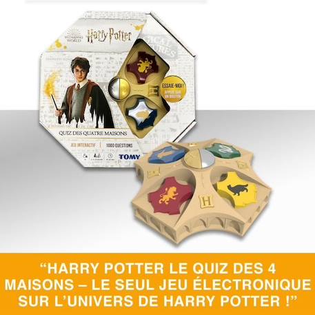 Jeu Harry Potter - Le quiz des 4 maisons BLANC 3 - vertbaudet enfant 