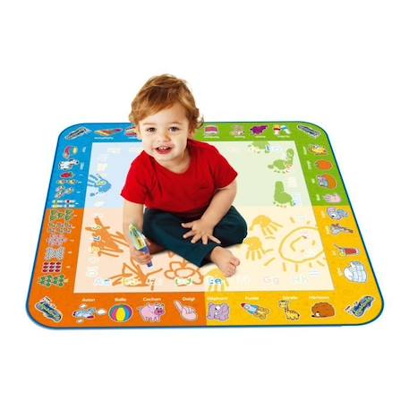 Tapis Aquadoodle 4 couleurs - TOMY - Pour dessiner à l'eau - Mixte - A partir de 18 mois ORANGE 3 - vertbaudet enfant 