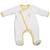 Pyjama bébé en velours BLANC 1 - vertbaudet enfant 