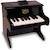 Piano  en bois avec partitions NOIR 1 - vertbaudet enfant 