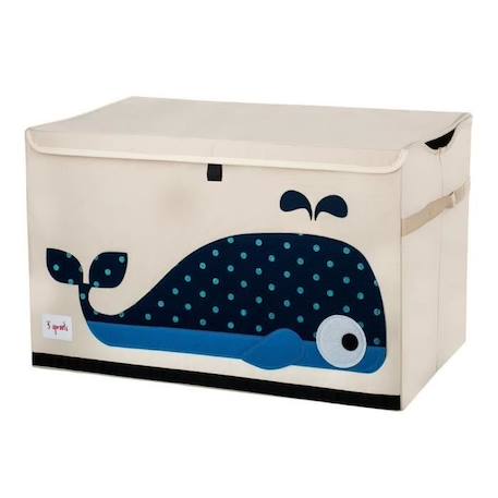 Caisse rangement Baleine - GENERIQUE - Sac de rangement en tissu - Rose - Enfant - 62x38x37 cm ROSE 1 - vertbaudet enfant 