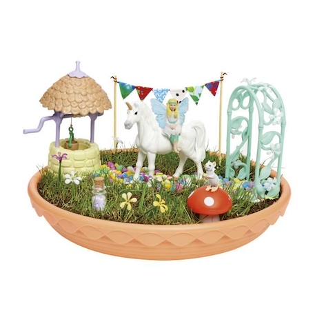 MY FAIRY GARDEN Le jardin de Licorne BLANC 1 - vertbaudet enfant 