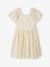 Robe cérémonie en tulle brodé fleurs fille vanille 3 - vertbaudet enfant 