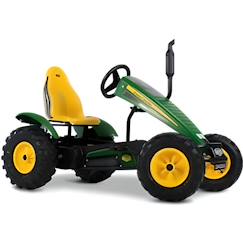 -Kart à pédales - BERG TOYS - John Deere BFR - Jaune - 4 roues - A pédales