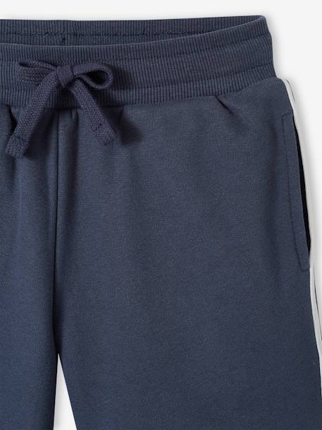 Short sport garçon avec bandes côtés marine 3 - vertbaudet enfant 