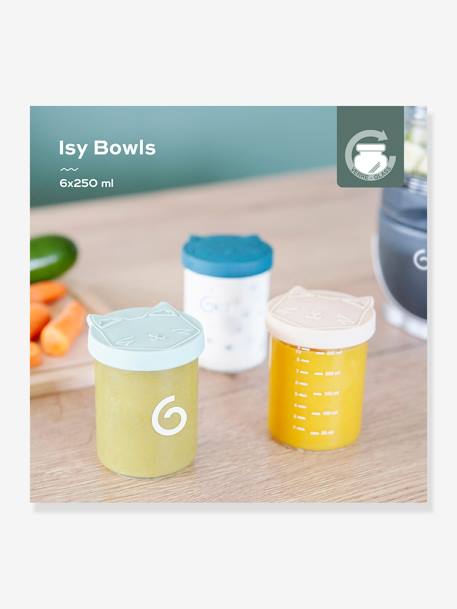 Isy Bowls 6 x 250ml BABYMOOV bleu 4 - vertbaudet enfant 